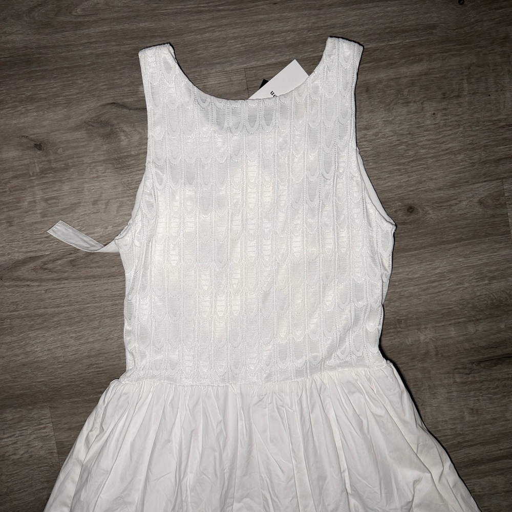 En Saison Denver Mixed Media Midi Dress - Picture 12 of 16